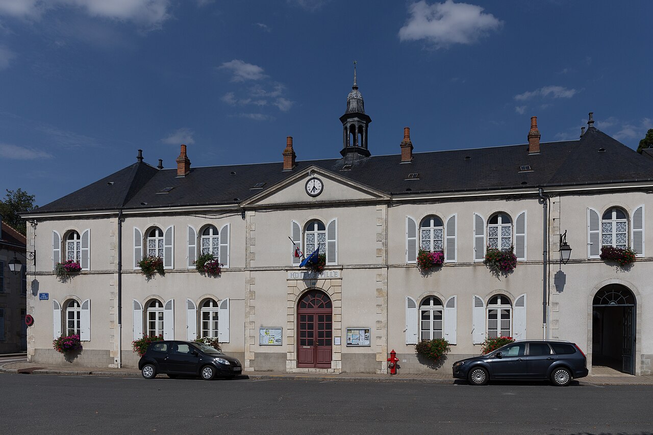 Vue de Saint-Benoît-sur-Loire