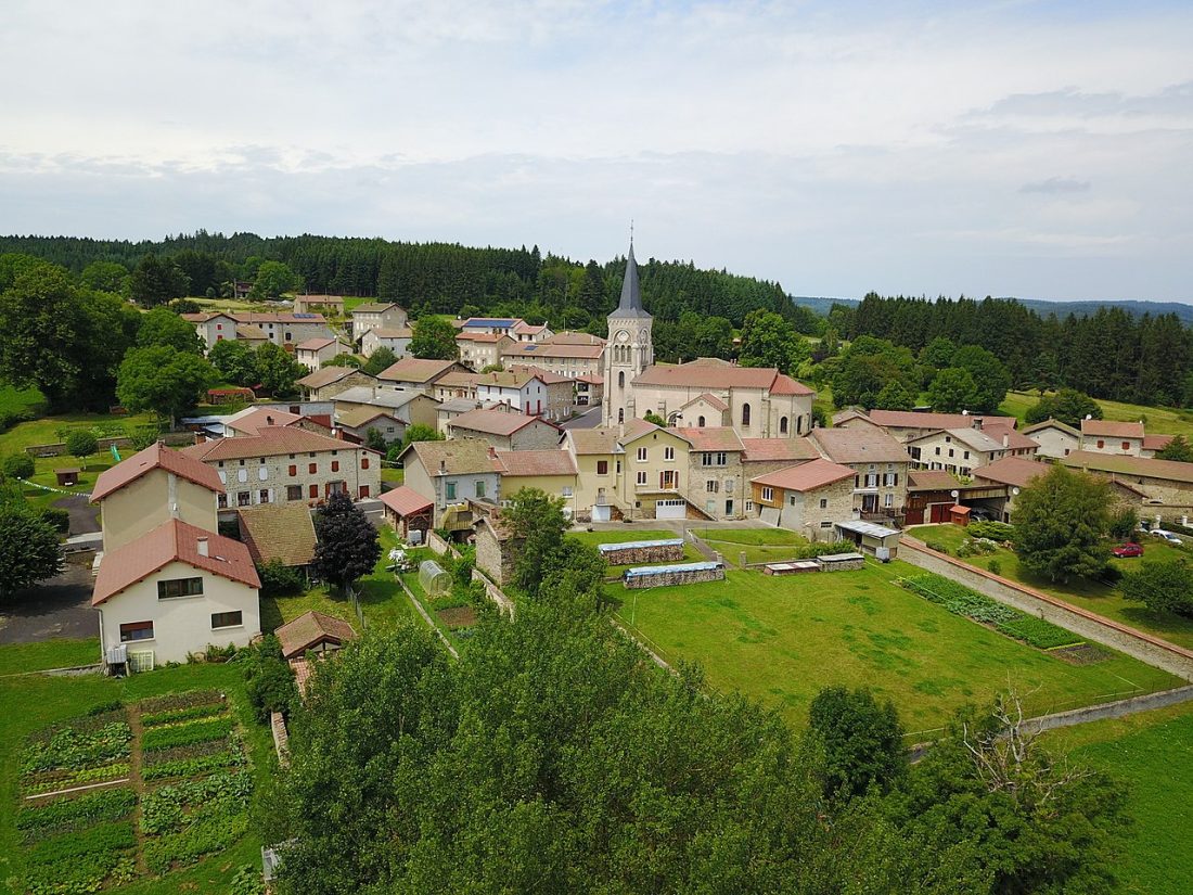 Vue de Saint-Bonnet-le-Chastel