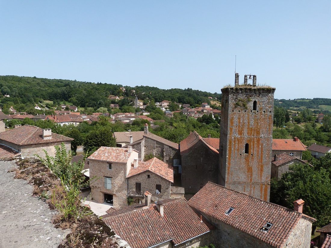 Vue de Saint-Bressou