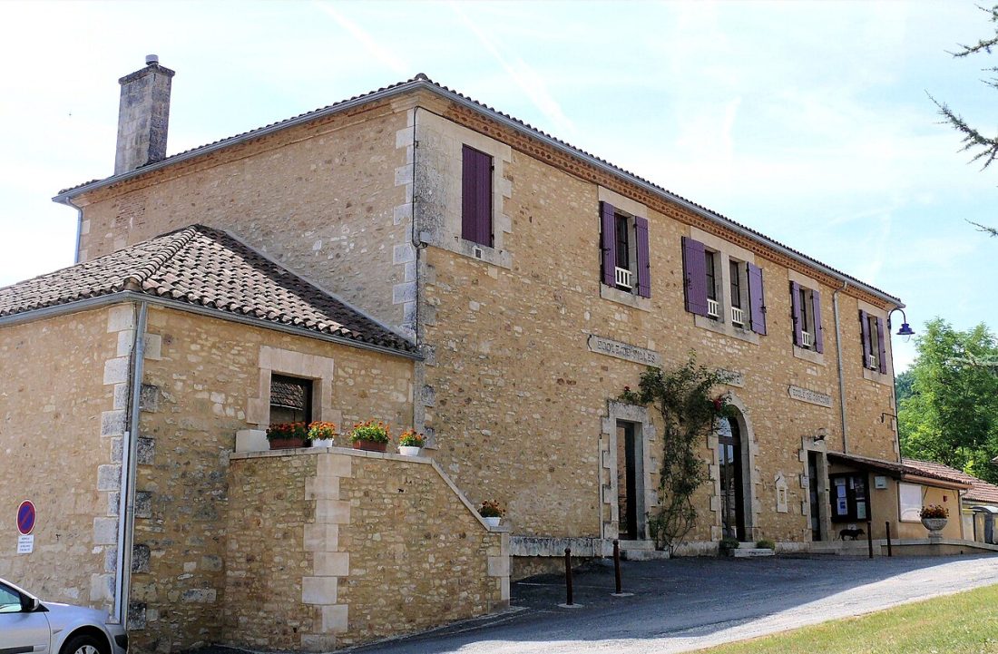 Vue de Saint-Cernin-de-l'Herm