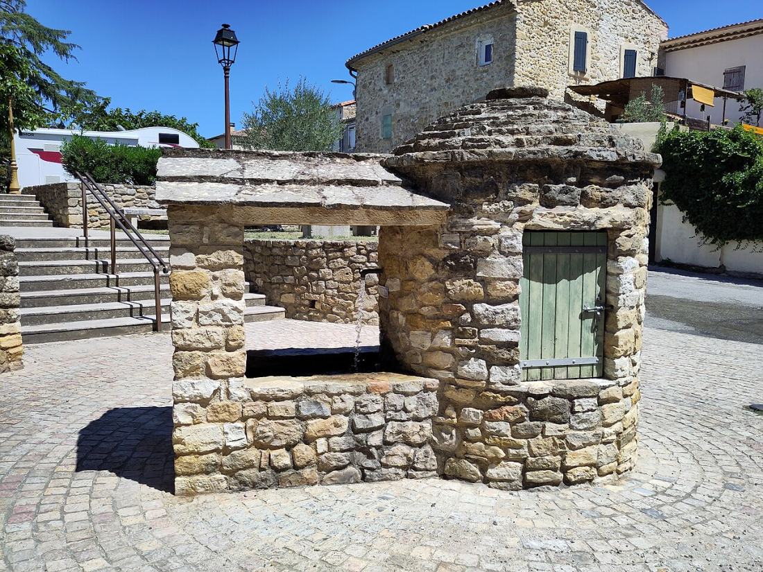 Vue de Saint-Chaptes