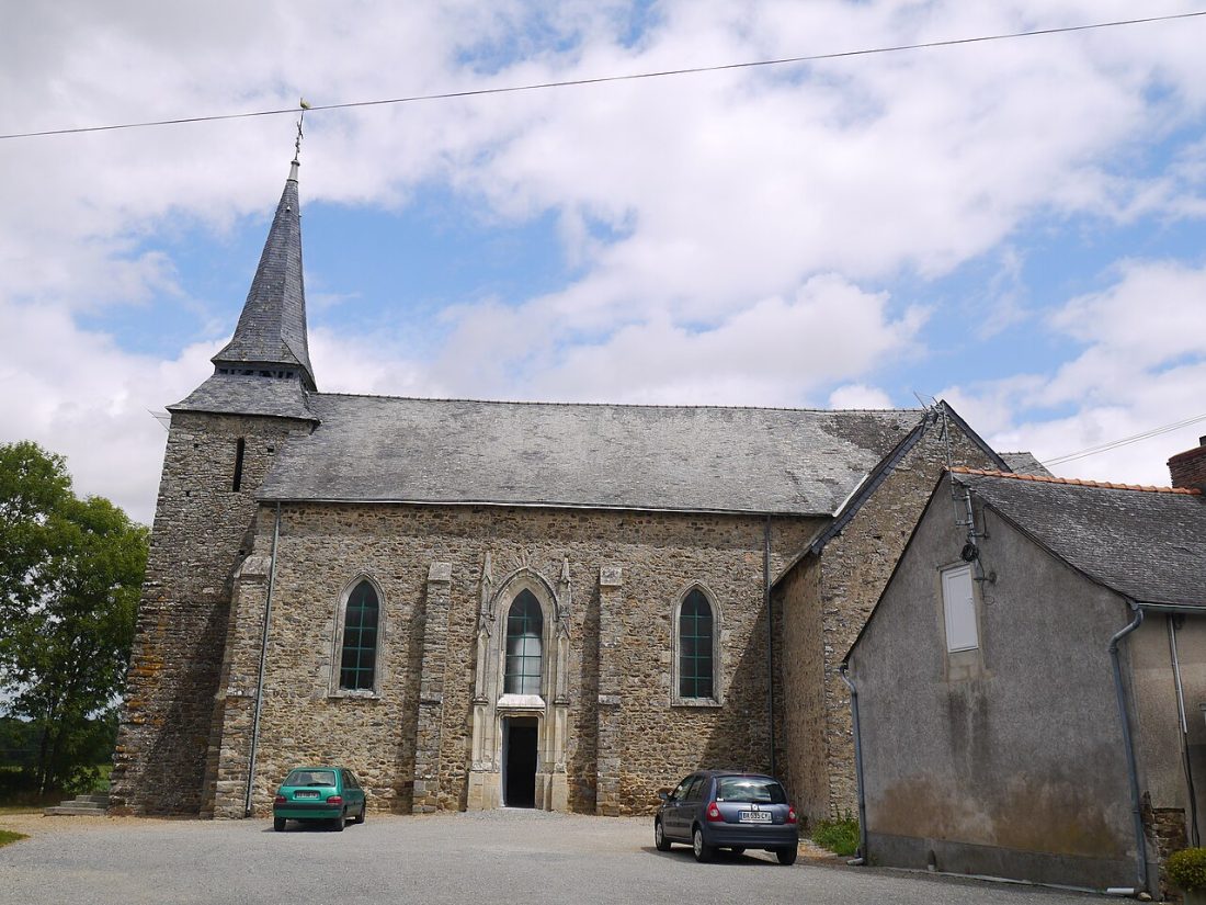Vue de Saint-Charles-la-Forêt