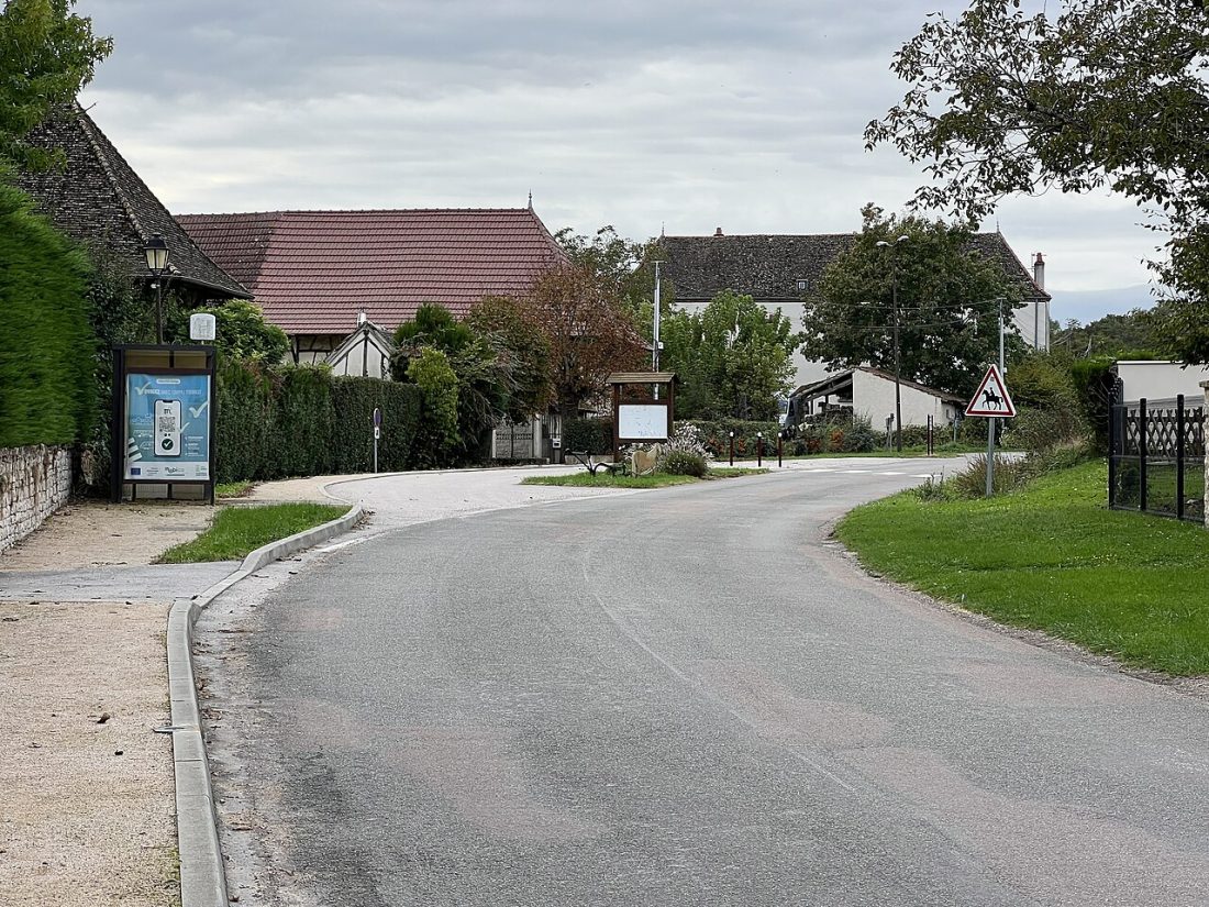 Vue de Saint-Christophe-en-Bresse