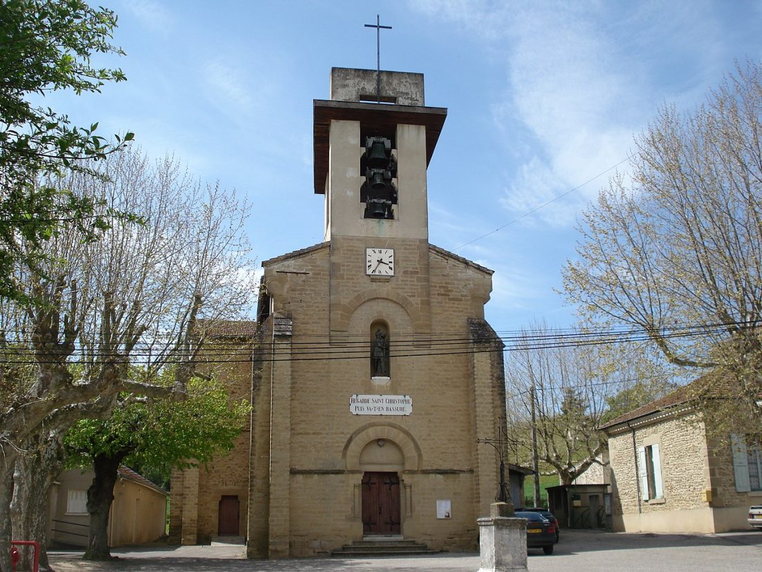 Vue de Saint-Christophe-et-le-Laris