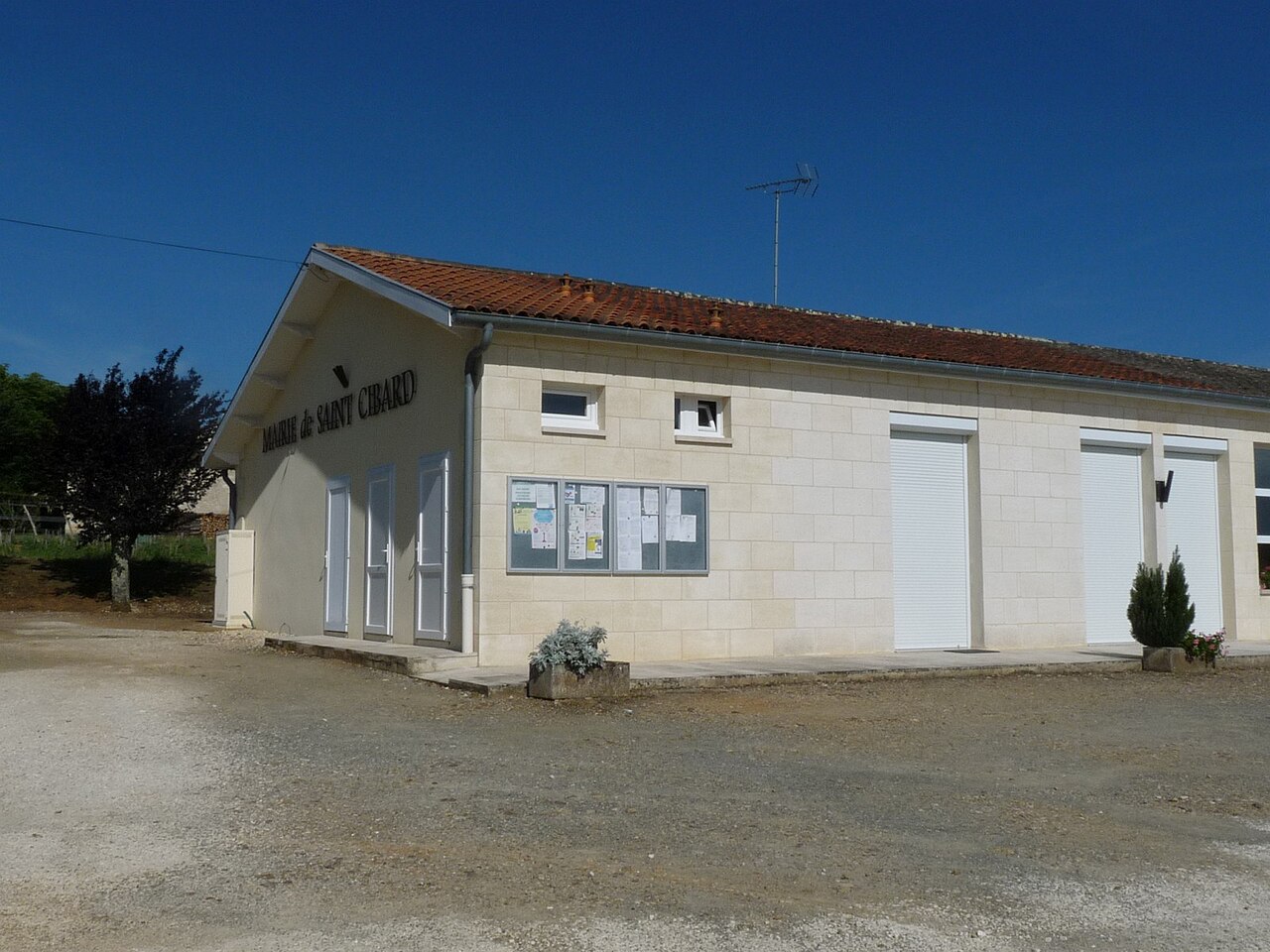 Vue de Saint-Cibard