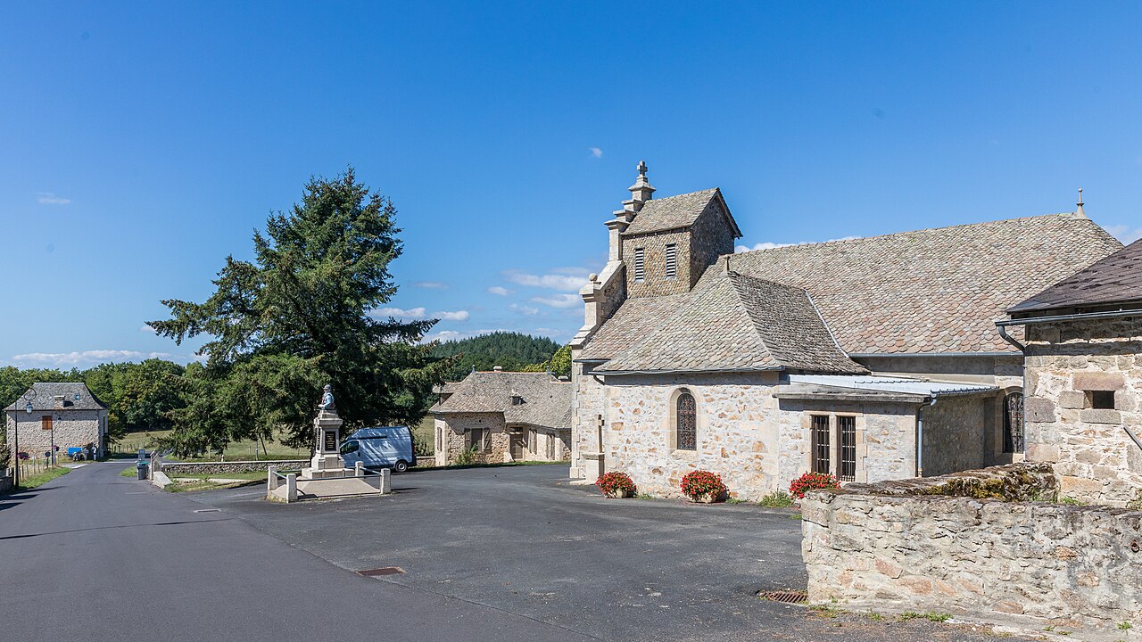 Vue de Saint-Cirgues-la-Loutre
