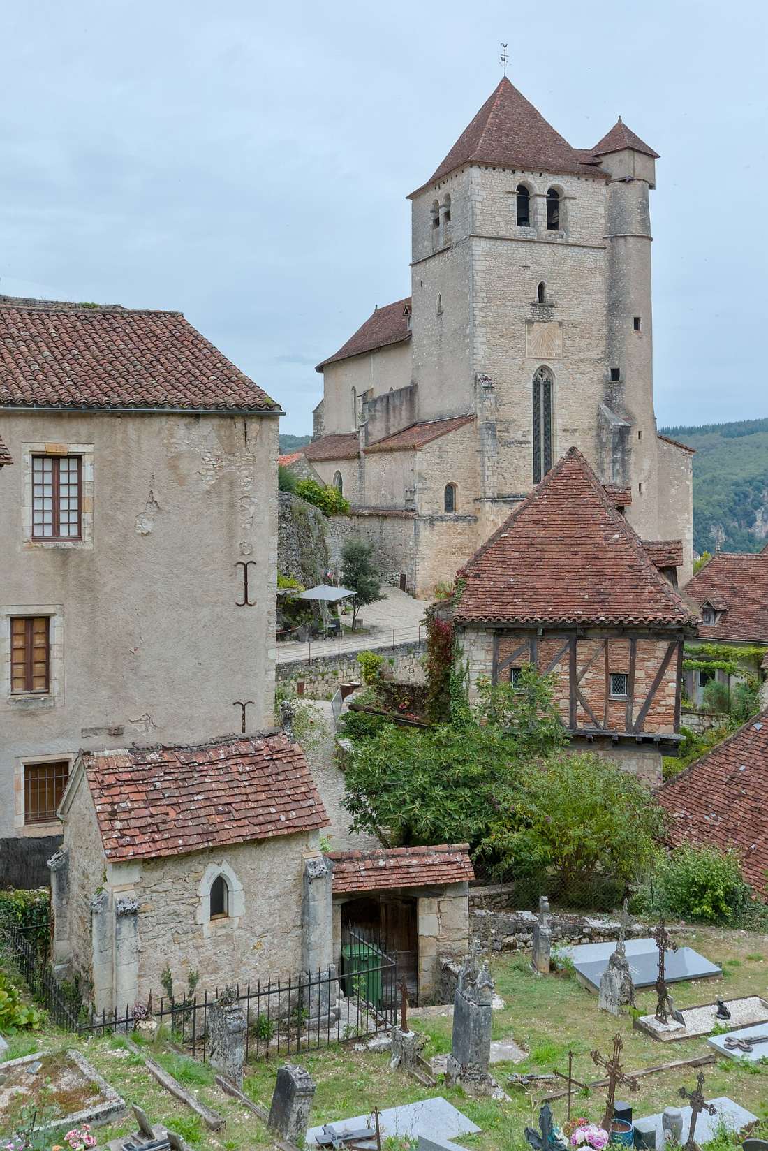Vue de Saint-Cirq-Lapopie