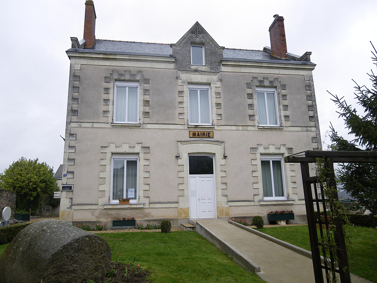Vue de Saint-Clément-de-la-Place