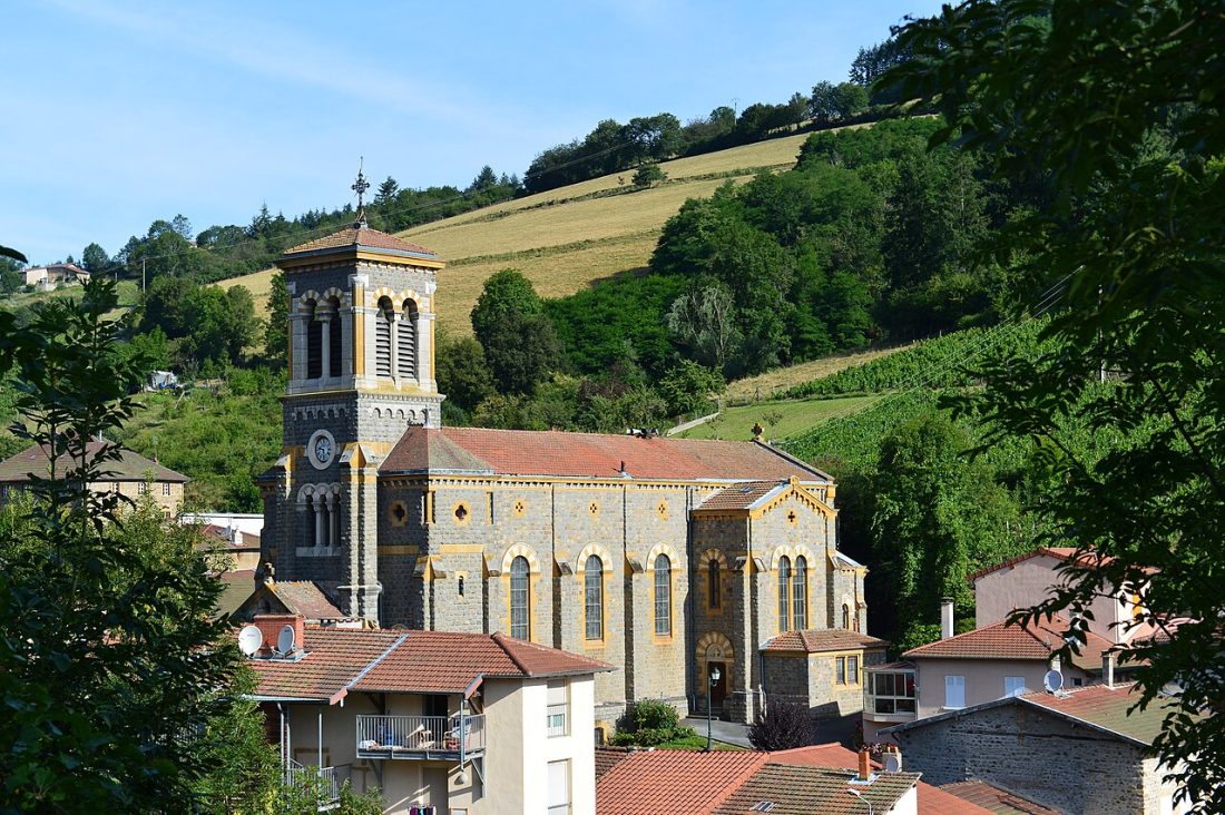 Vue de Saint-Clément-sur-Valsonne