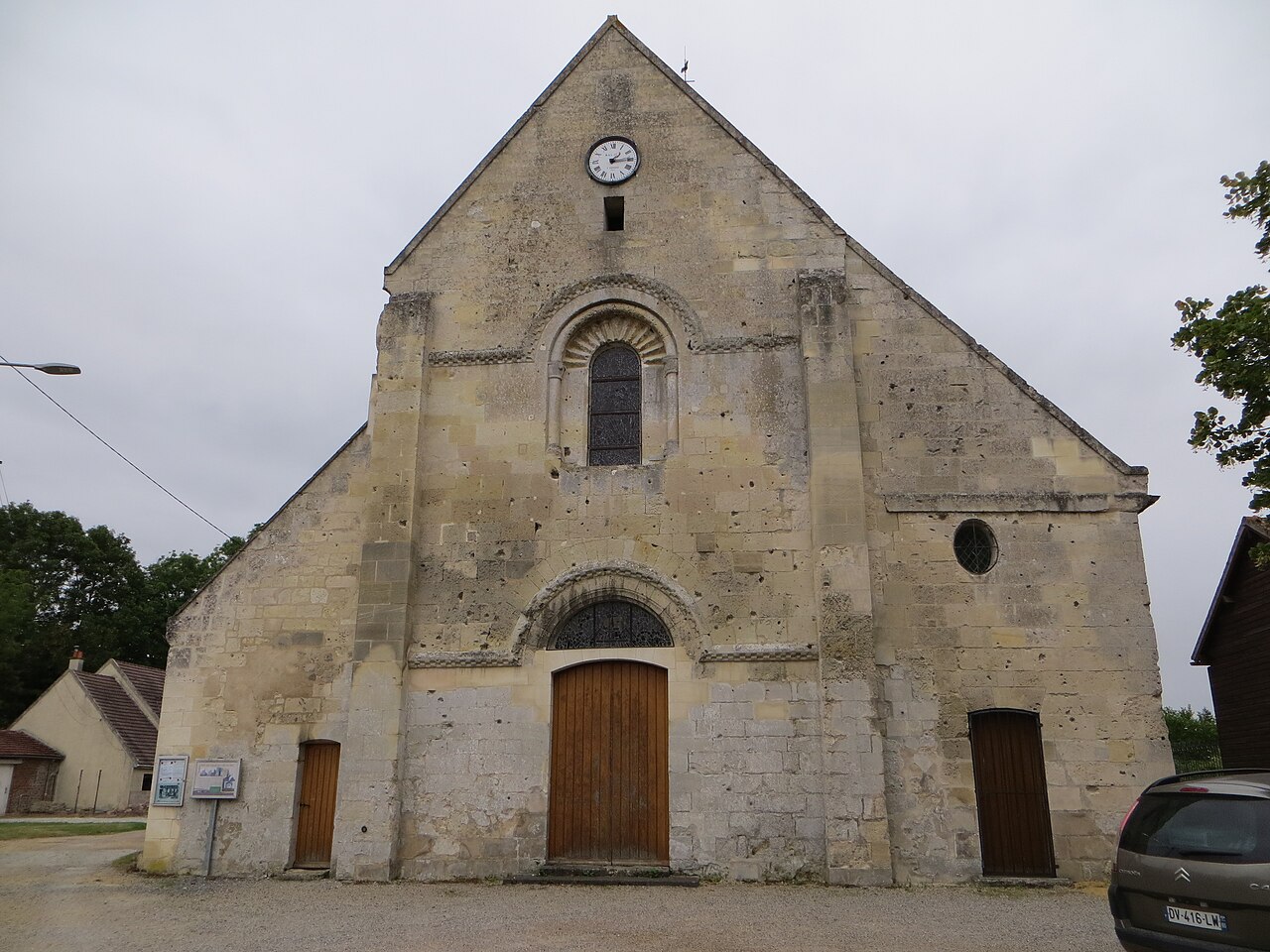 Vue de Saint-Crépin-aux-Bois