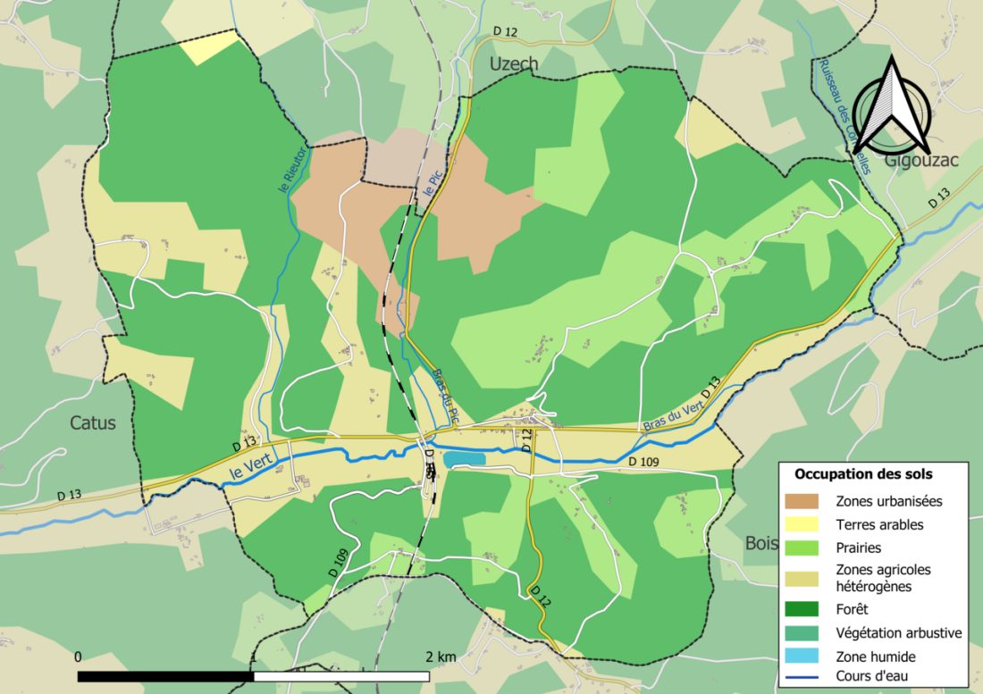 Vue de Saint-Denis-Catus