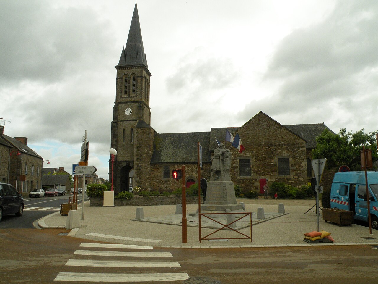 Vue de Saint-Domineuc