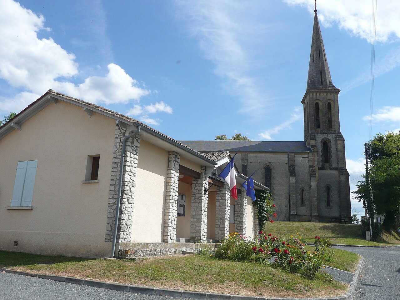 Vue de Saint-Georges-Blancaneix