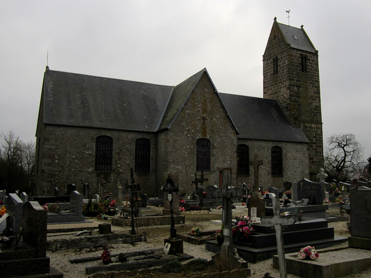 Vue de Saint-Georges-de-Livoye