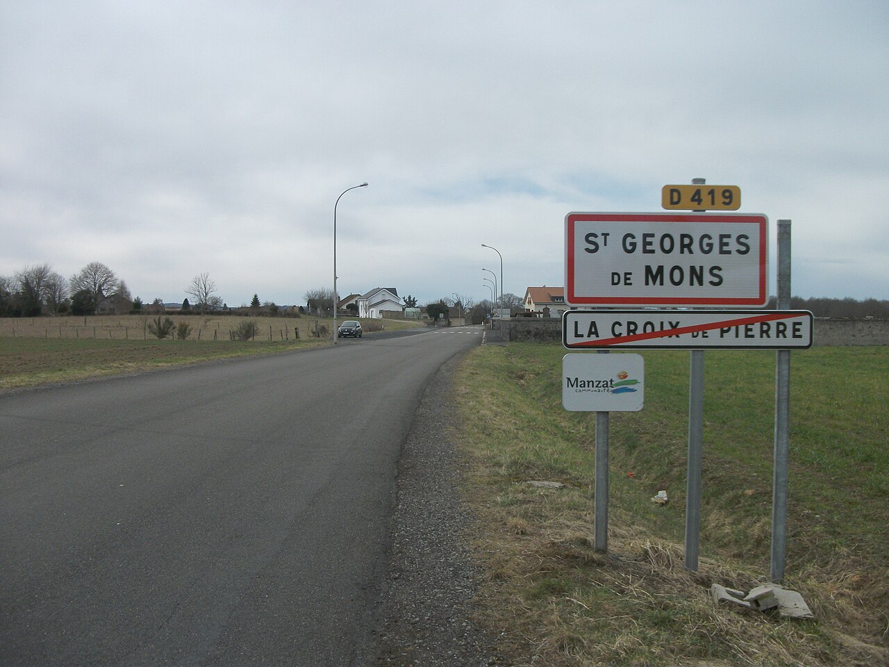 Vue de Saint-Georges-de-Mons