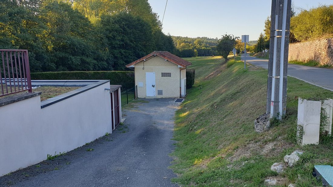 Vue de Saint-Georges-de-Montclard