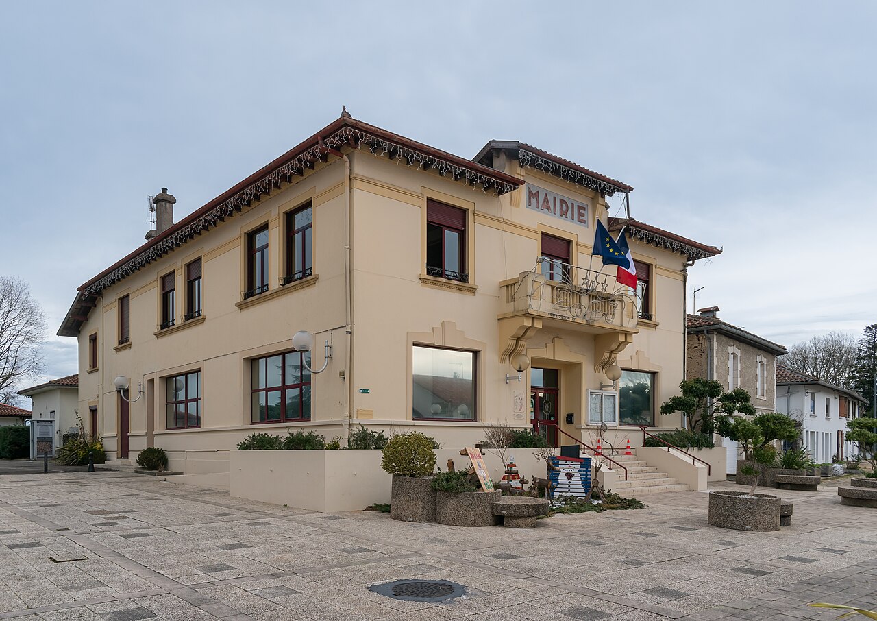 Vue de Saint-Geours-de-Maremne
