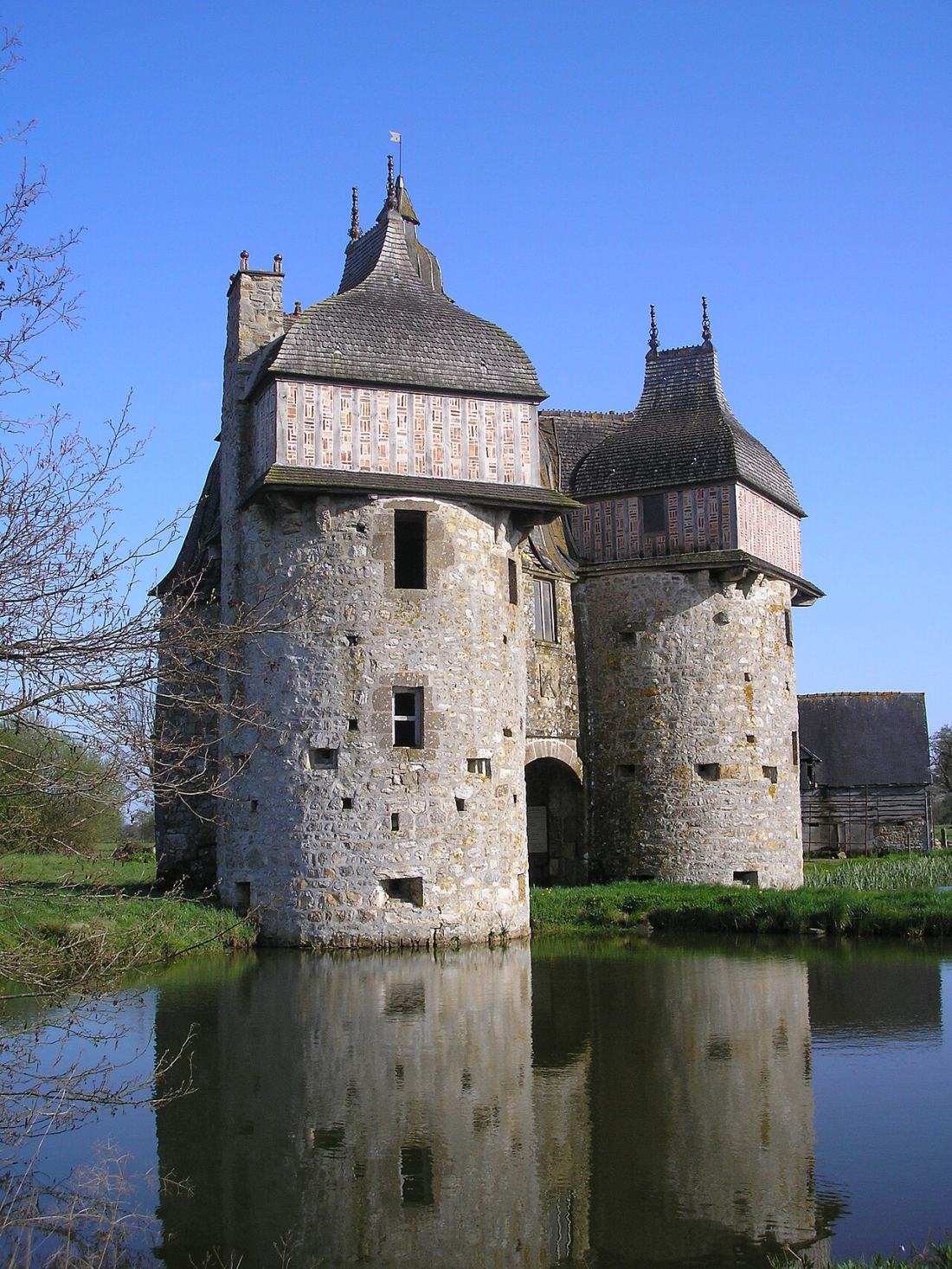 Vue de Saint-Gilles-des-Marais