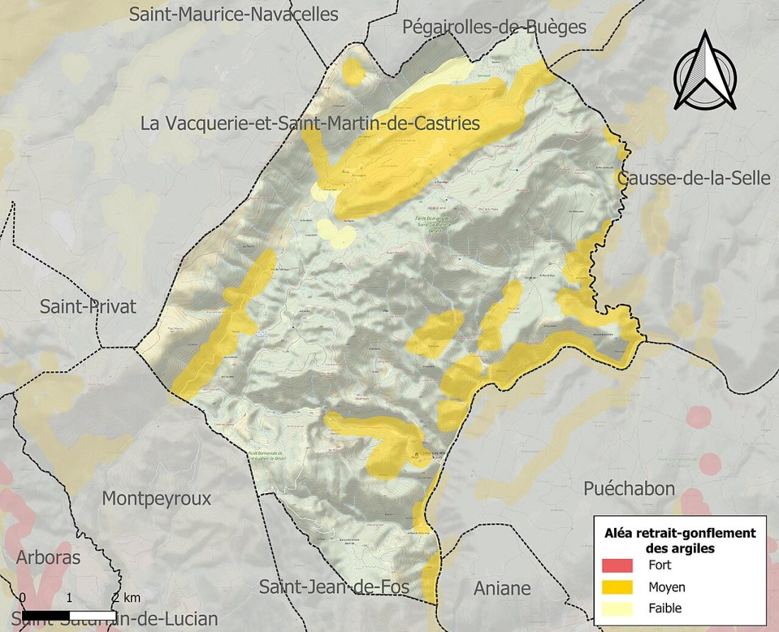 Vue de Saint-Guilhem-le-Désert