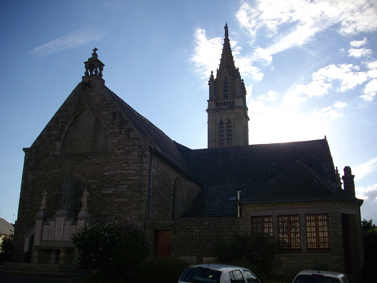 Vue de Saint-Jean-Brévelay