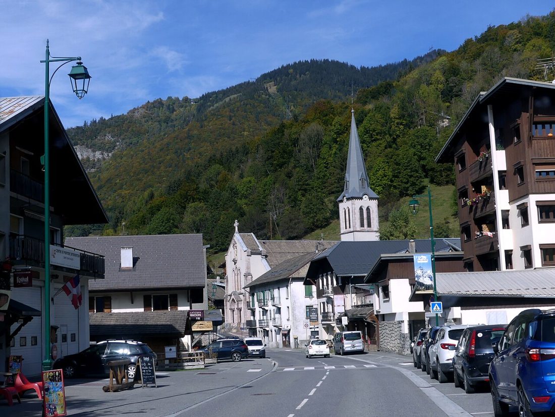 Vue de Saint-Jean-d'Aulps