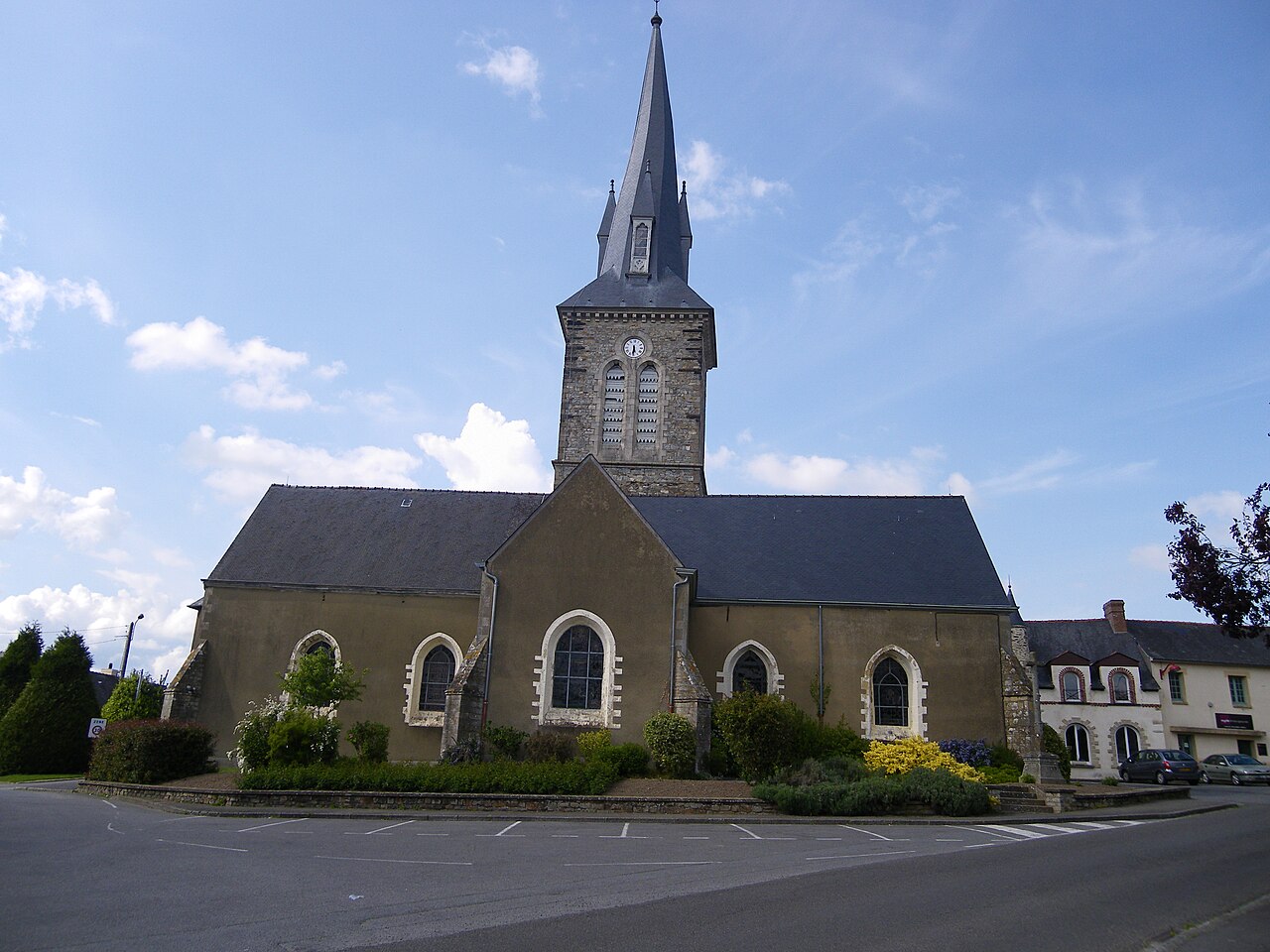Vue de Saint-Jean-sur-Vilaine