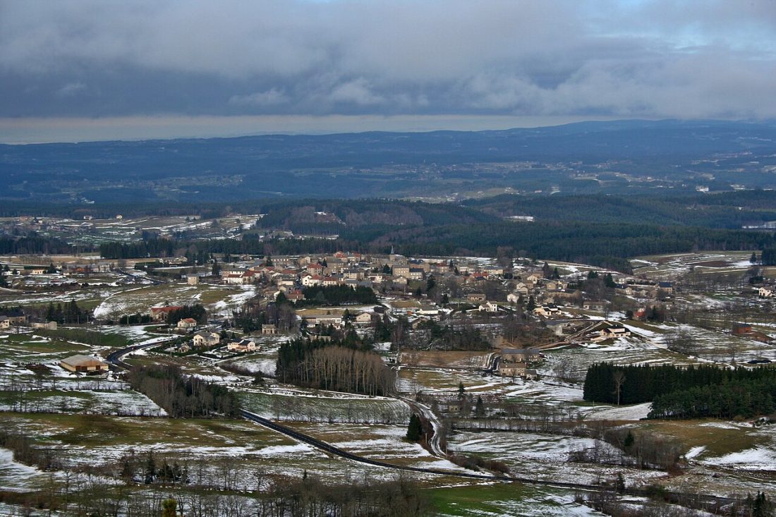 Vue de Saint-Jeures