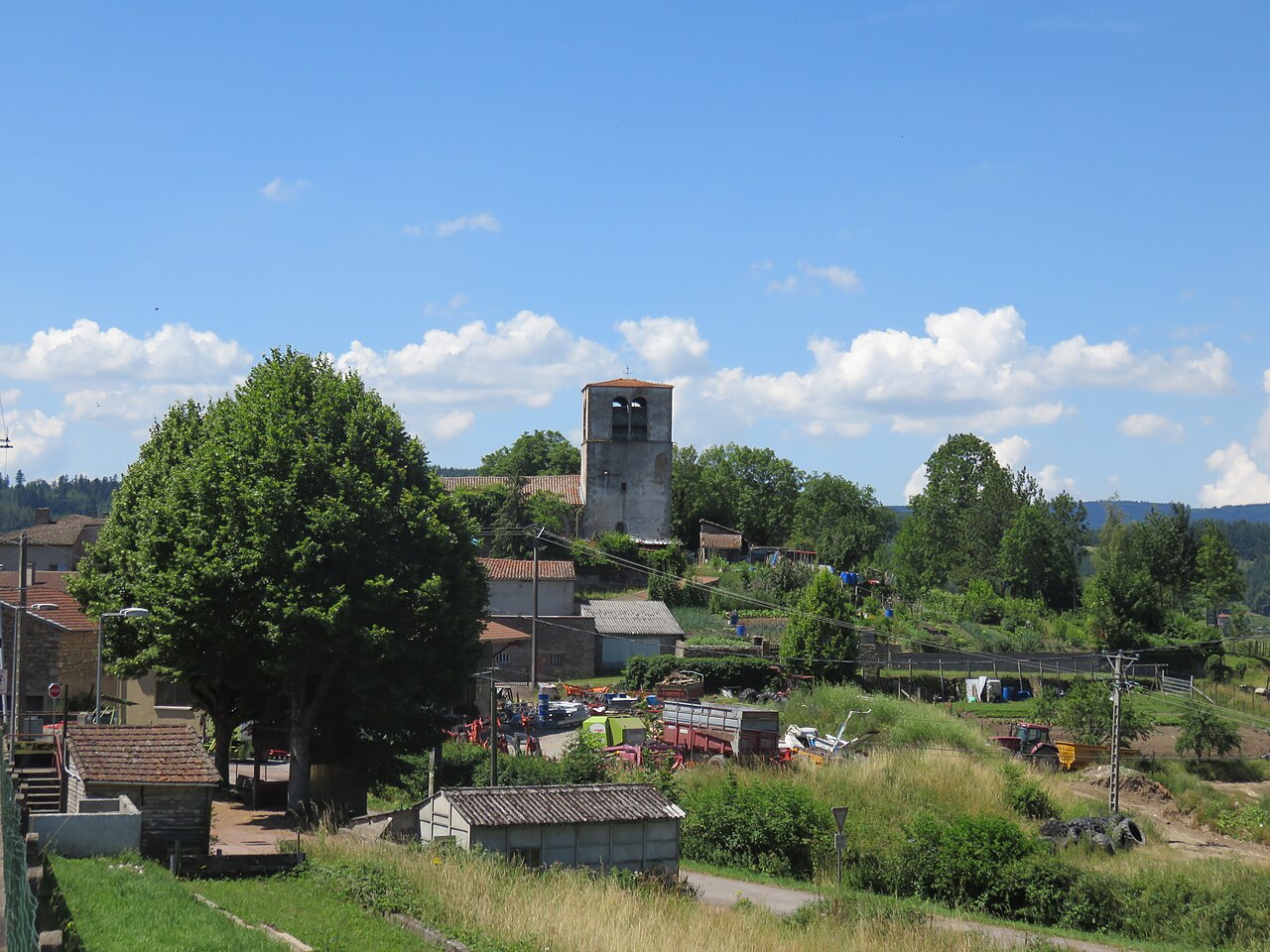Vue de Saint-Just-en-Chevalet