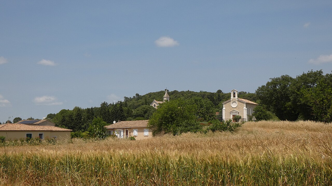Vue de Saint-Just-et-Vacquières