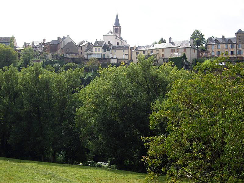Vue de Saint-Laurent-d'Olt