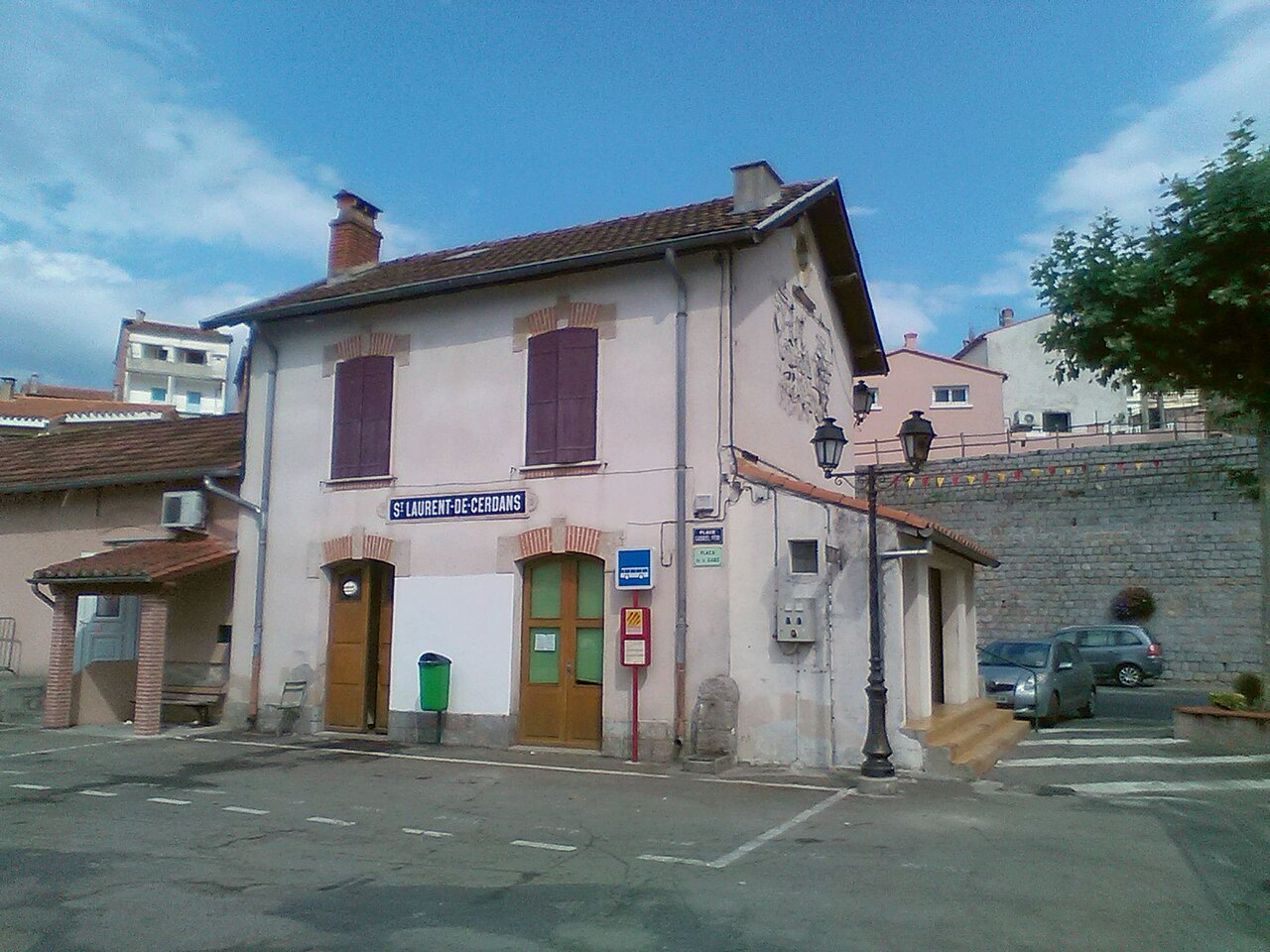 Vue de Saint-Laurent-de-Cerdans