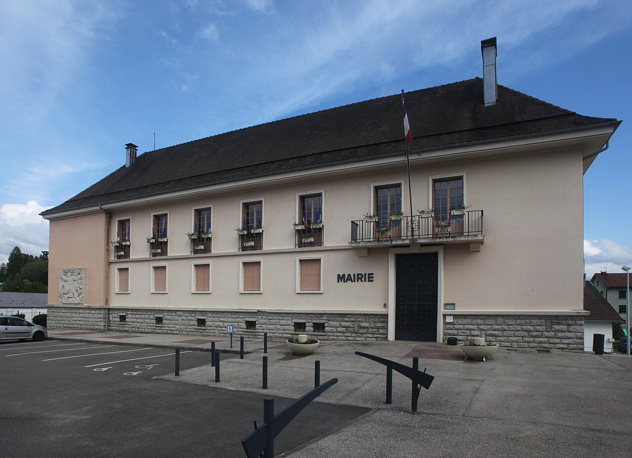 Vue de Saint-Laurent-en-Grandvaux