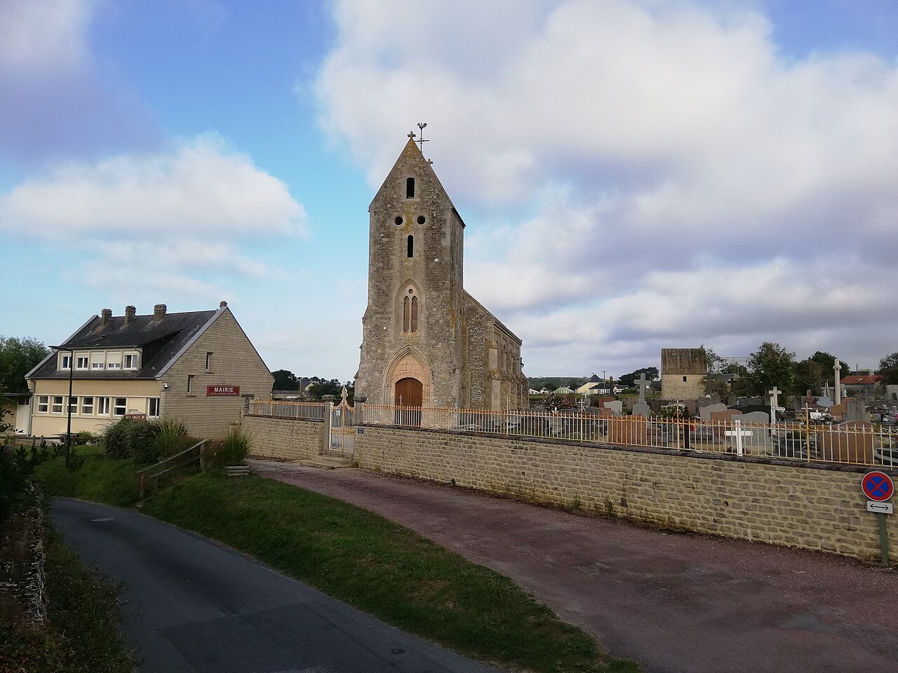 Vue de Saint-Laurent-sur-Mer