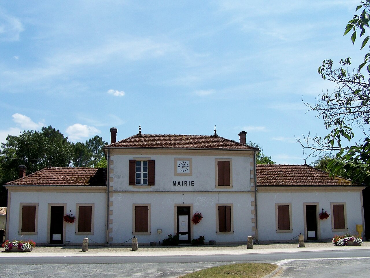 Vue de Saint-Léger-de-Balson