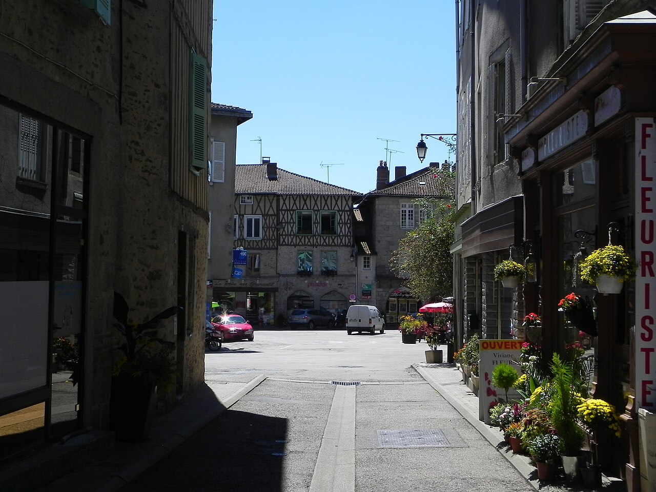 Vue de Saint-Léonard-de-Noblat