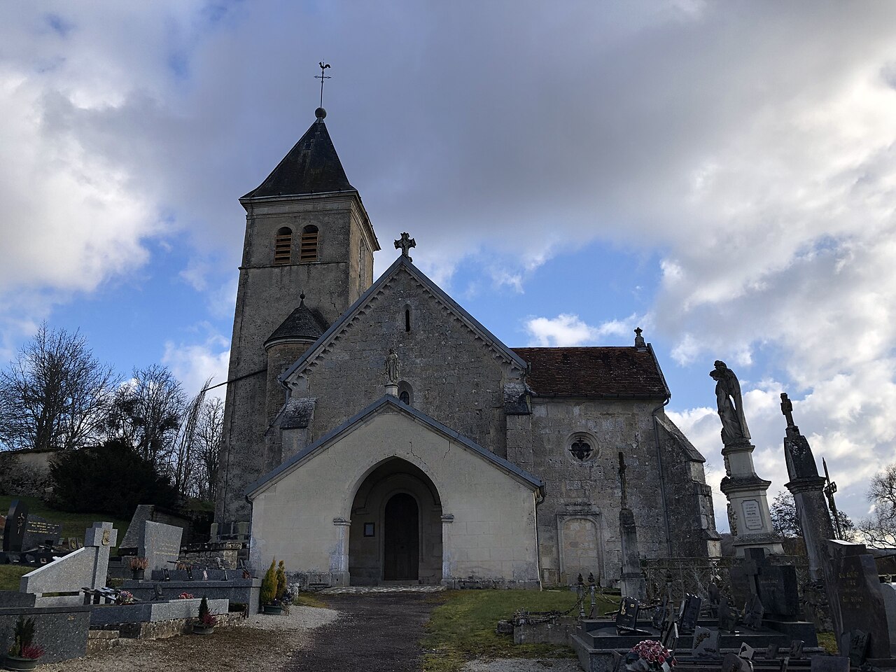 Vue de Saint-Loup-sur-Aujon