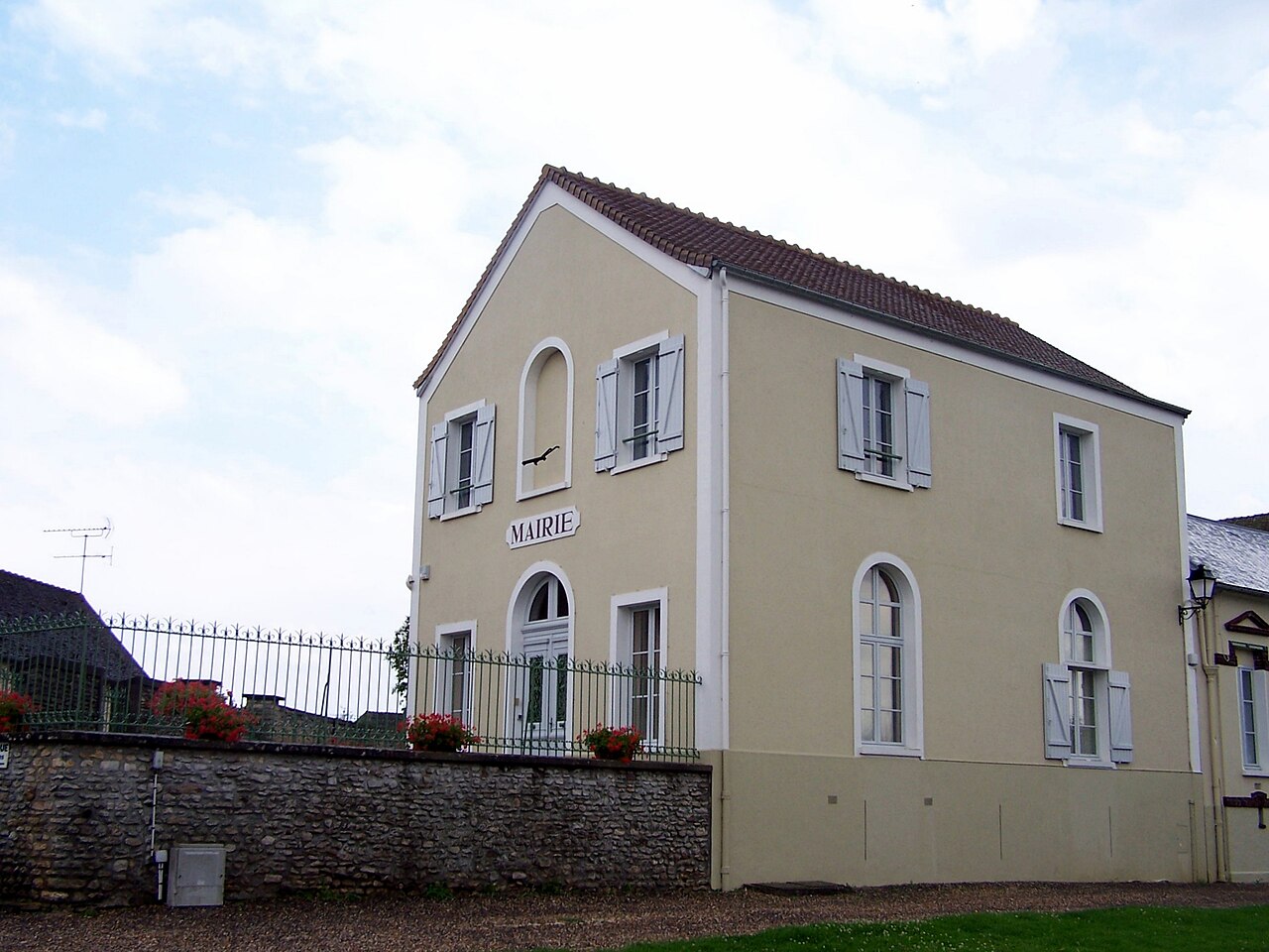 Vue de Saint-Lubin-de-la-Haye