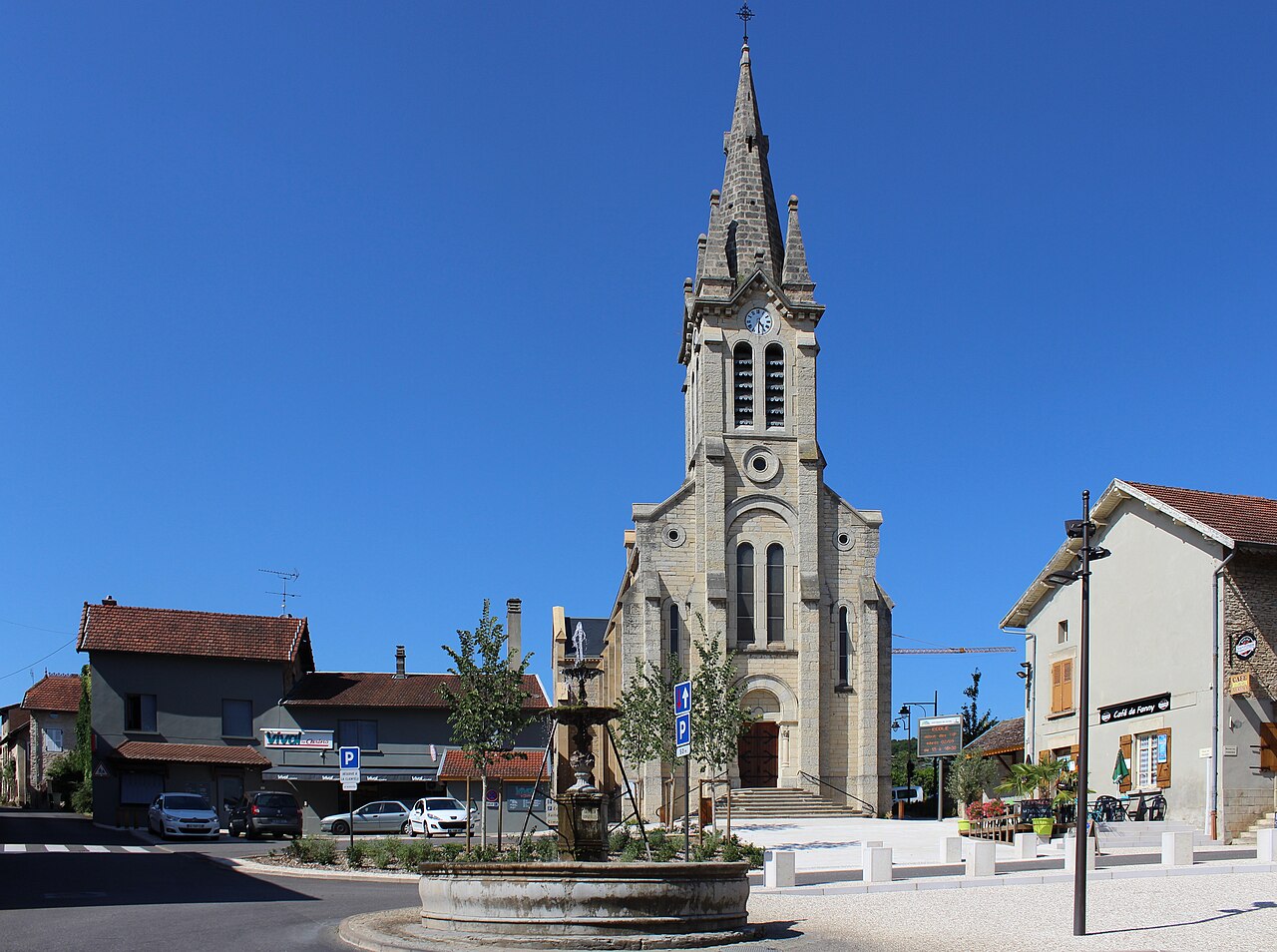 Vue de Saint-Marcel-Bel-Accueil