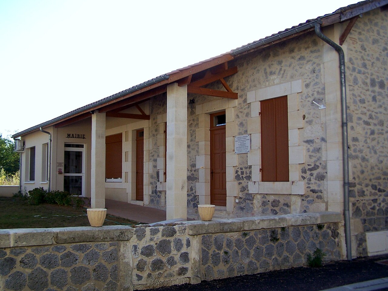 Vue de Saint-Martin-Curton