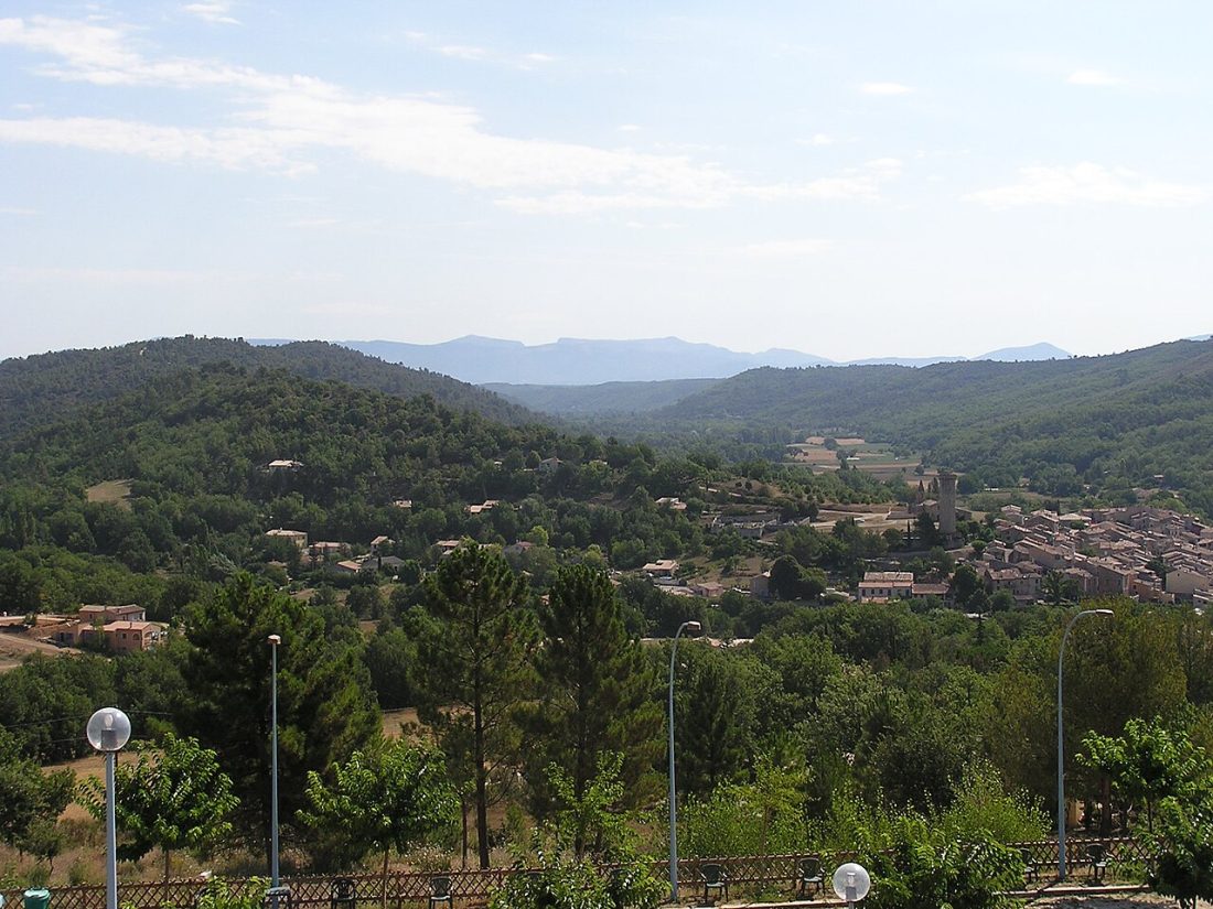 Vue de Saint-Martin-de-Brômes
