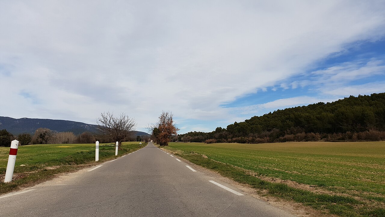 Vue de Saint-Martin-de-la-Brasque