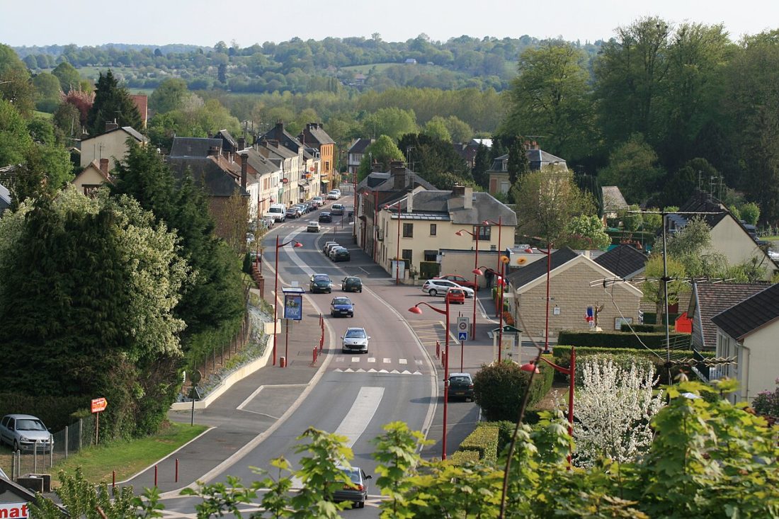 Vue de Saint-Martin-de-la-Lieue