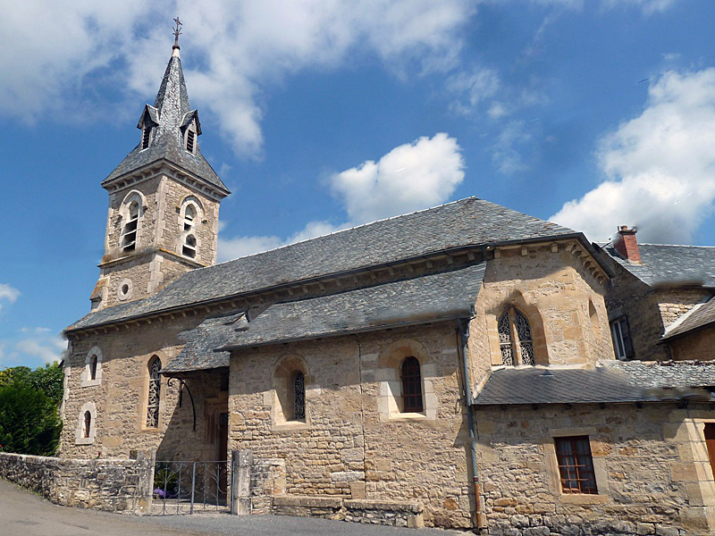 Vue de Saint-Martin-de-Lenne