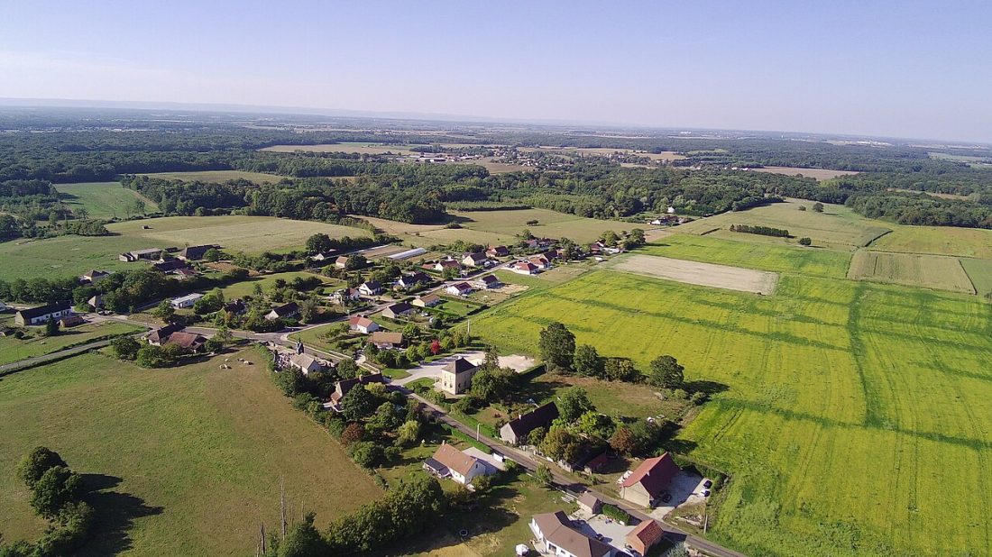 Vue de Saint-Martin-en-Bresse