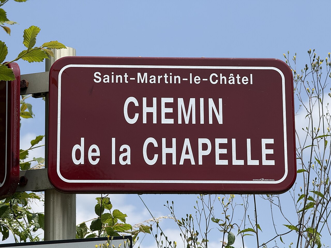 Vue de Saint-Martin-le-Châtel