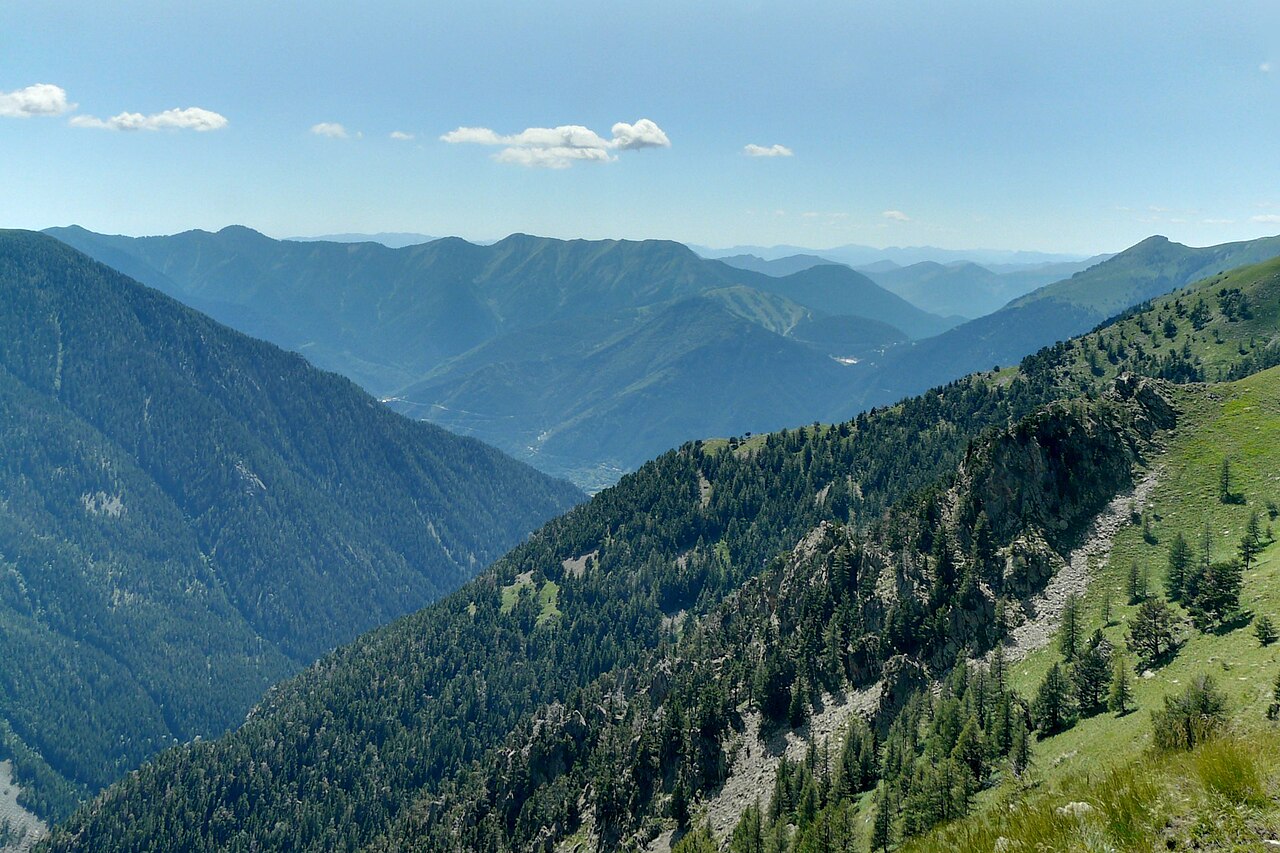 Vue de Saint-Martin-Vésubie