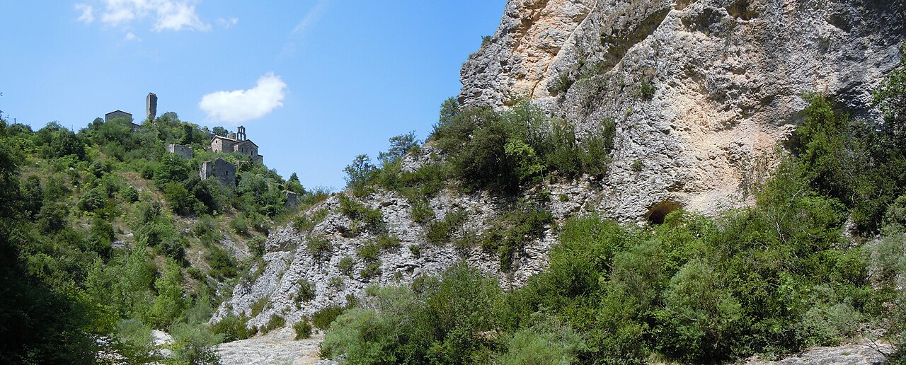Vue de Saint-Maurice-d'Ibie