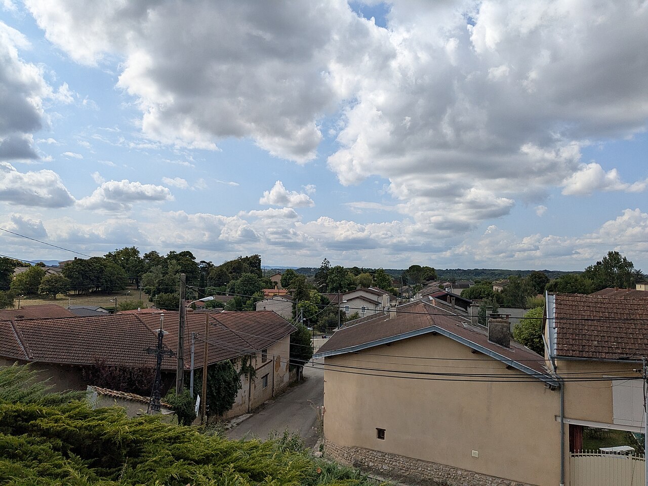 Vue de Saint-Maurice-de-Gourdans