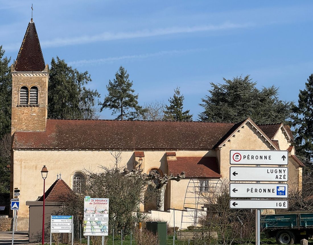Vue de Saint-Maurice-de-Satonnay