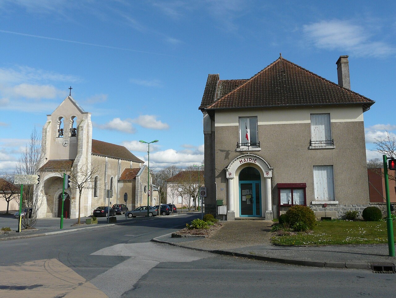 Vue de Saint-Maurice-les-Brousses